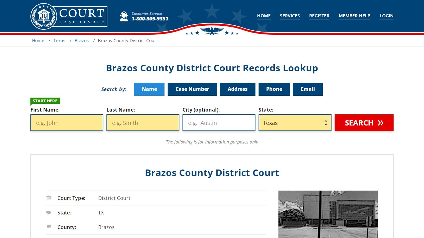 Brazos County District Court Records Lookup